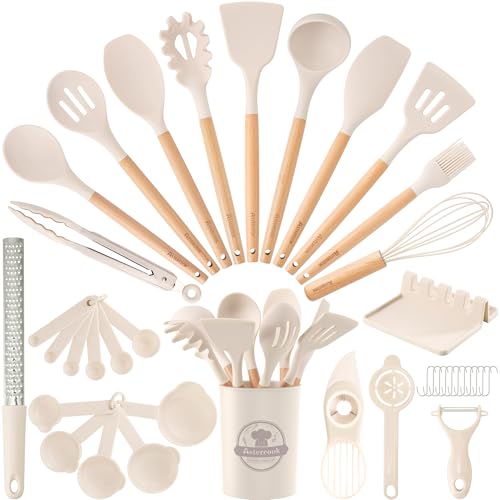 Kitchen Utensils set (Cream)