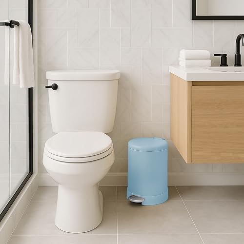 Small Trash Can (Blue)