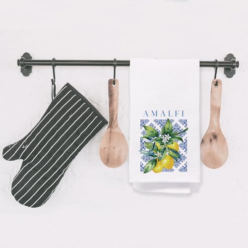 Italian Amalfi Coast Lemon Kitchen Towels (Lemon-02)