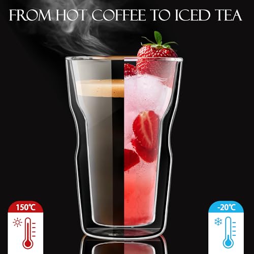 Double Walled Glass (Clear tumbler-16.9oz)