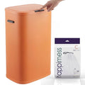 Tammi 14.5 Gal Slim Push Button Trash Can (Carrot Cake)