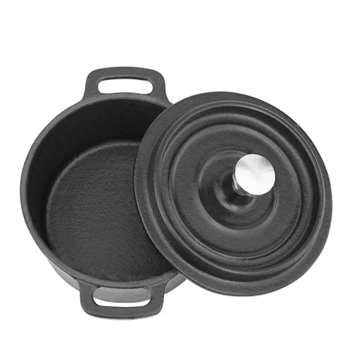 Mini Cocotte 16 oz Pre (2 Set-Pre Seasoned / 16 oz-2 Set)