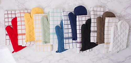 Basic Terry Collection 100% Cotton Quilted (Mint / Oven Mitt)