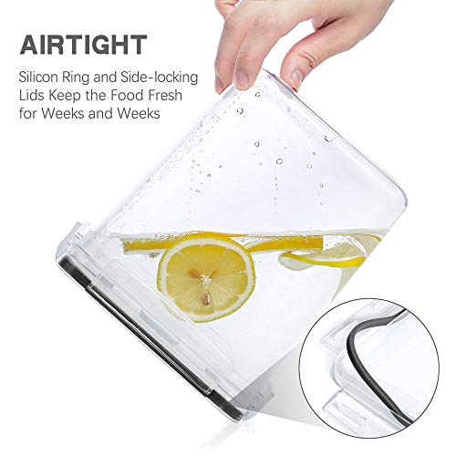 Large Food Storage Containers with Lids Airtight 5.2L (5.2 L)