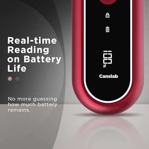 Turbo Rechargeable Electric Can Opener (Red)