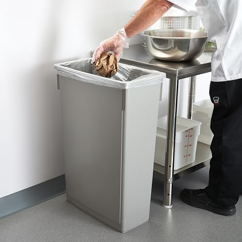 PTC 23SG Slender Trash Can (Can / Gray)