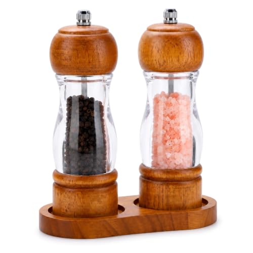 Manual Salt and Pepper Grinder Set