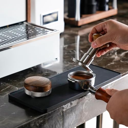 Espresso Tamping Mat (Black5"x12")