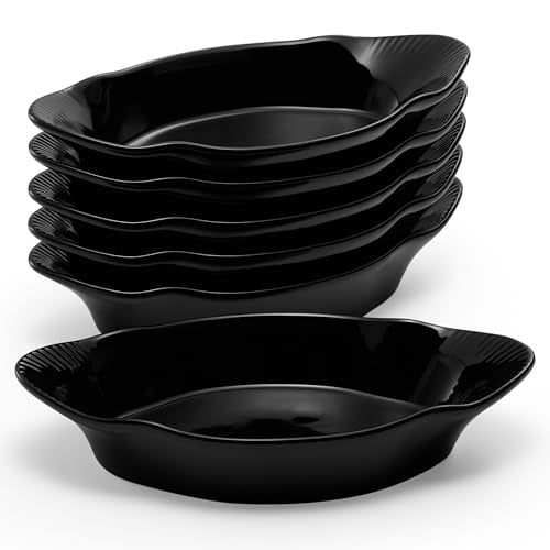 Au Gratin Baking Dishes (Charcoal)