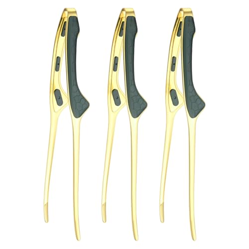 3 Pack Grill Tongs (Green)