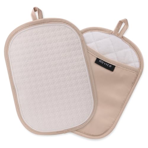 2PCS Silicone Pot Holders (Milkshake Oval)