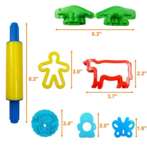 Dough Tools Set for Kids (44PCS)
