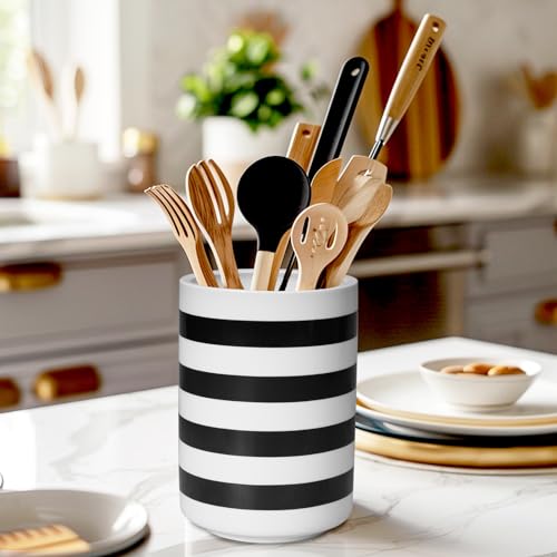 Kitchen Utensil Holder (Minimalist stripes)