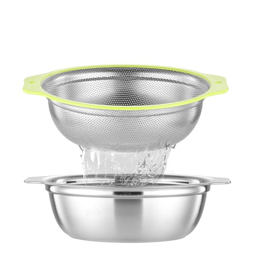 Colander Stainless Steel Microporous (4QT)