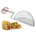 Taco Shell Tongs for Frying by StarBlue (8 Inch 1 Unit)