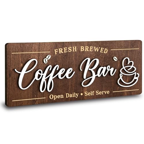 Coffee Bar Sign for Wall (Coffee Bar Sign)