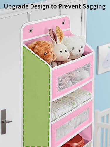 Over the Door Organizer for Pantry (Pink / 2 Pack (Standard))