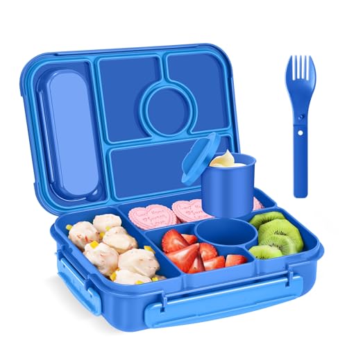 Bento Box Adult Lunch Box Kids (Navy)