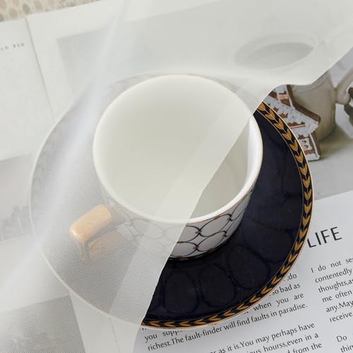 Sheer Ivory Curtains 120 Inches Long (59"W x 120"L (Pack of 2) / Ivory)