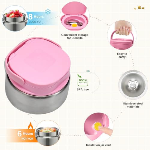 Game Bento Box for Kids (Pink)