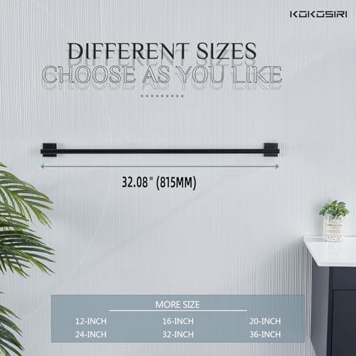 Bathroom Towel Bar 32'' Towel Holder for Bath Kitchen Cabinet Towel Rails 32 Inch Oil Rubbed Bronze Stainless Steel B4005ORB (Oil Rubbed Bronze / 32-Inch)