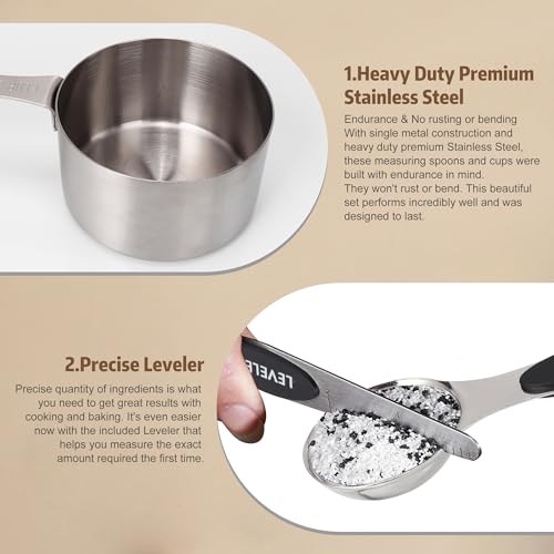 Magnetic Measuring cups and spoons Set