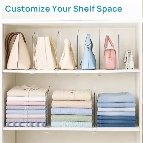 12" Extra Tall x 11.7" Deep Shelf Dividers (Extra Tall: 12"Height)