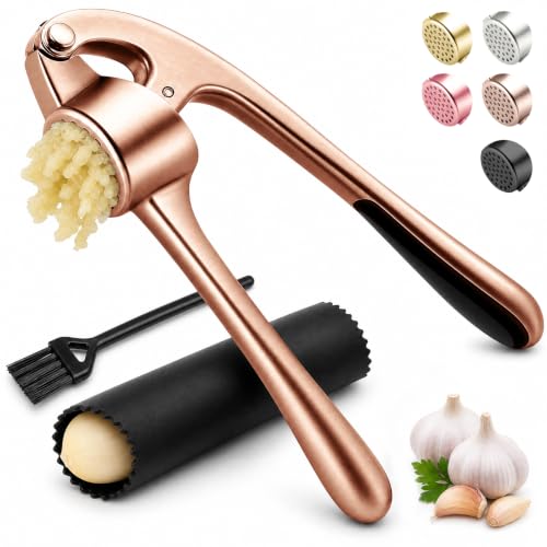 Kitchen Garlic Press (Copper)