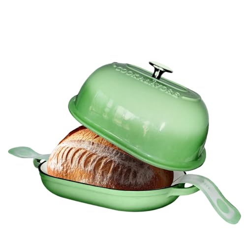 Cast Iron Bread Oven (Green / 6QT)