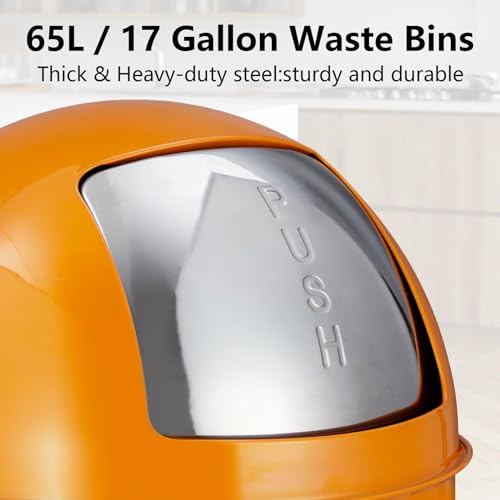 65L 17 Gallon Heavy Duty Stainless Steel Tall Commercial (TC04)