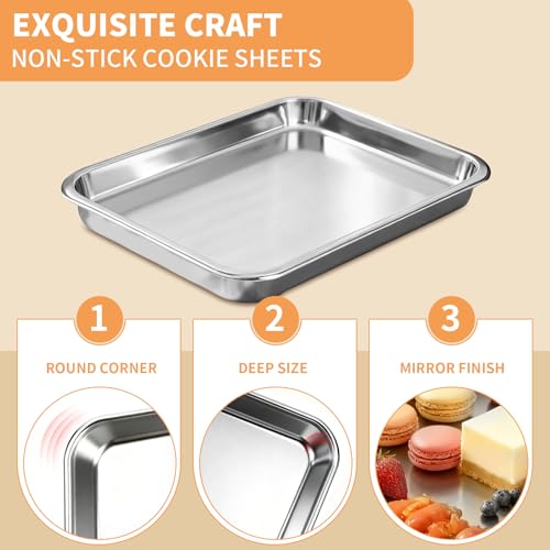 Baking Sheet Set of 2 (2 set of 16x12x1 inch)