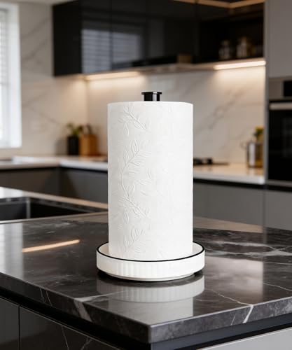 Paper Towel Holder (Farmhouse White)