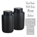 Foaming Soap Dispenser Set (Black-2 Pack)