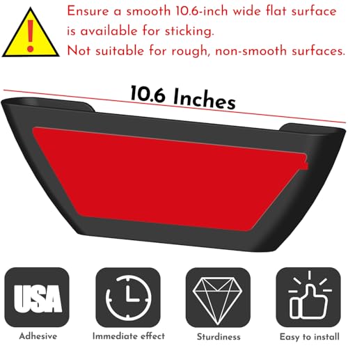 Universal Pot Lid Organizer for Cabinet (6Pack-Black)