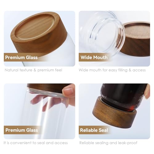 Small Glass Spice Jars (H-lucency / 8 fl oz)