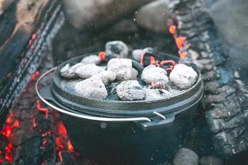 2 QT Pre Seasoned Cast Iron Dutch Oven Flat Bottom (Flat Bottom-2 QT)