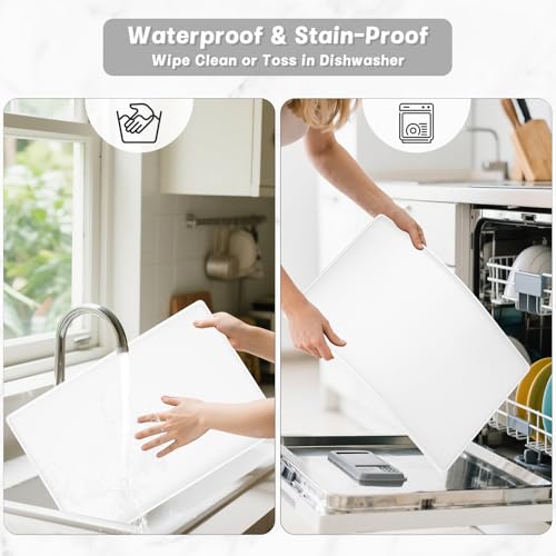 Silicone Coffee Mat (White / 12" x 19")