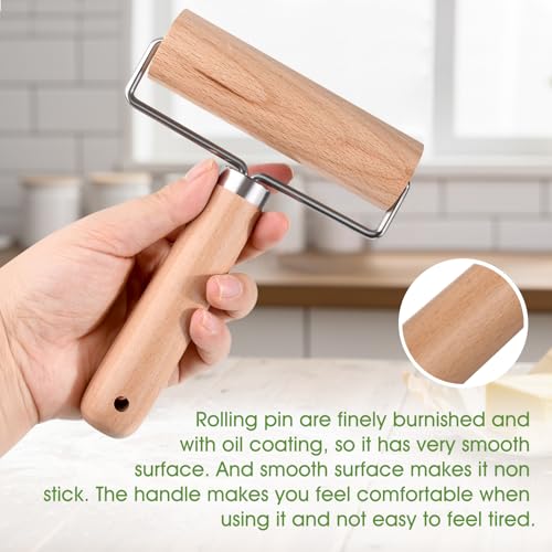 Small Rolling Pin with Handle