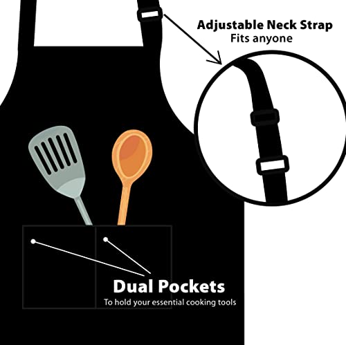 Custom Family Matching Aprons for Dad (Style 2)