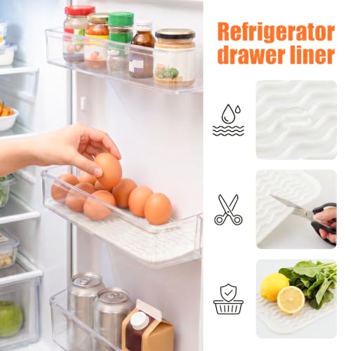 Silicone Dish Drying Mat for Multiple Usage (White / 12"L x 6"W)