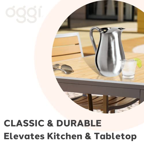 Stainless Steel Pitcher (60 Ounces / Stainless Steel)