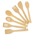 7 PCS] Wooden Spoons for Cooking is for All Kitchen. Made From Bamboo Wood (7PCS)