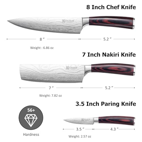 Kitchen Knife Set (3-Piece Kitchen Knife Set)