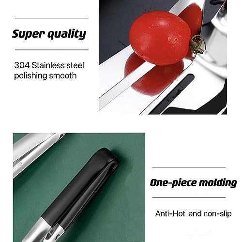 Kitchen Cooking Tongs (Black)