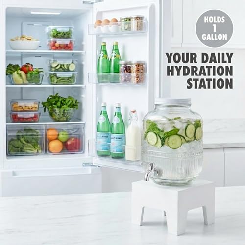Beverage Dispenser 1 Gallon (Clear)
