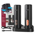Electric Salt and Pepper Grinder Set with Dual Charging Base (KYMQ-65C)