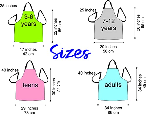 Personalized Mommy and Me Matching Aprons Mother Son Cooking Apron Set (Pink + Black)