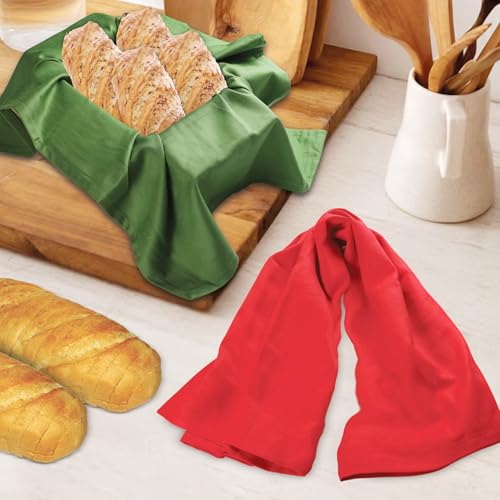 Kitchen Towels Cotton Dish Towels 20”x30” (20" x 30" (Set of 12) / 020 Multi)