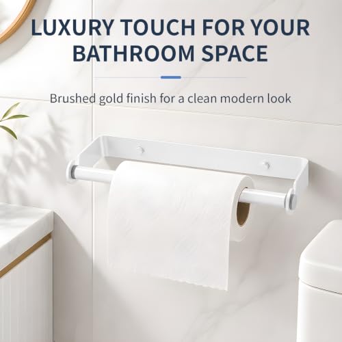 Under Cabinet Paper Towel Holder (White / 1 Pack)