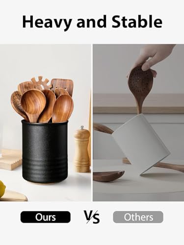 Utensil Holder (Matte Black)